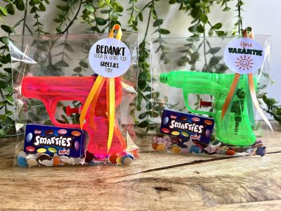 Waterpistool traktatie