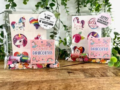 Memory traktatie Unicorn / Eenhoorn