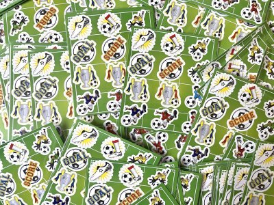 Fun stickers voetbal 4