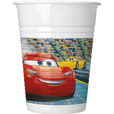 Cars 3 Bekers 200ml - 8 stuks