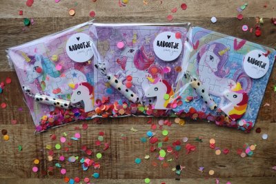 Traktatie Unicorn puzzel