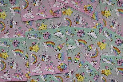 Stickers unicorn/eenhoorn