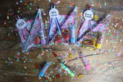 Unicorn lippenstift traktatie