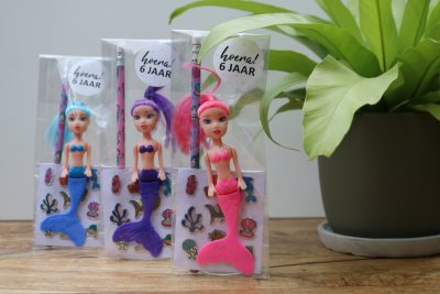 Glitter traktatie zeemeermin / mermaid