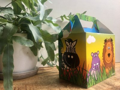 Traktatiebox / Menubox Jungle