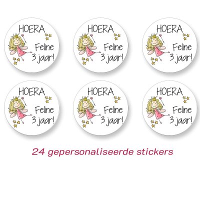 Fee sticker (gepersonaliseerd)