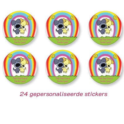 Woezel en Pip sticker