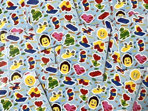 Fun stickers bricks bouwstenen (lego)