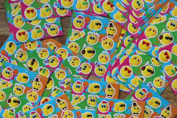 Smiley stickers