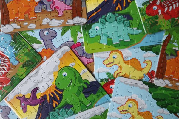 Dinosaurus puzzel