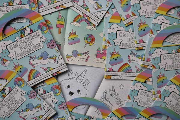 Unicorn kleurboekje met stickers