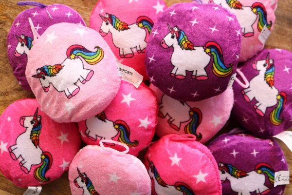 Unicorn / eenhoorn knuffel (pluche)