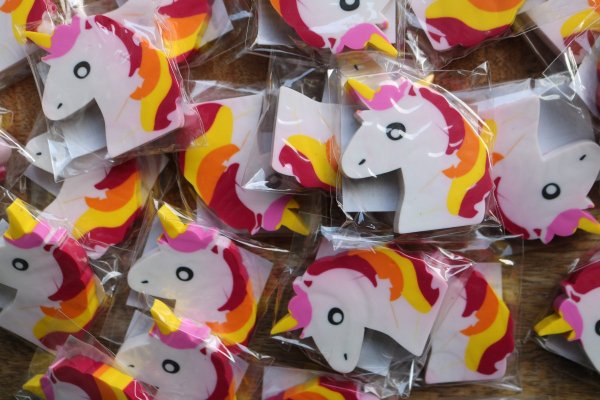 Unicorn / eenhoorn schooltraktatie