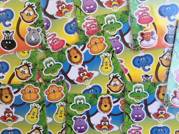 Jungle stickers (2)