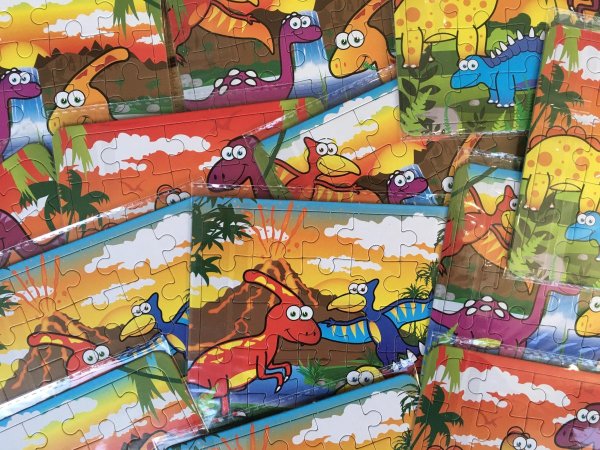 Traktatie Dinosaurus puzzel (2)