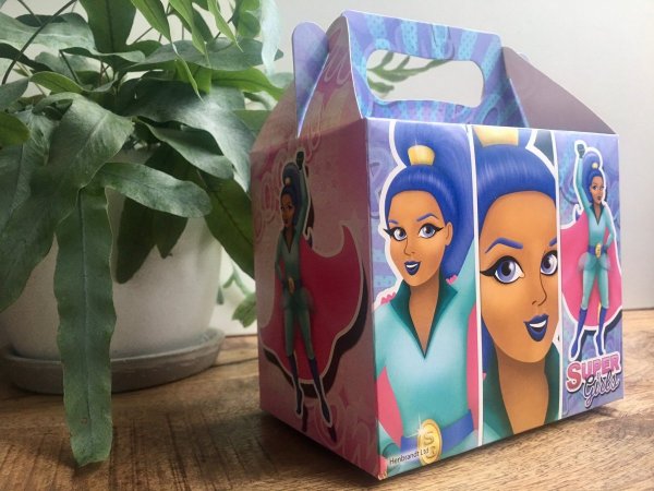 Traktatiebox / Menubox Supergirls