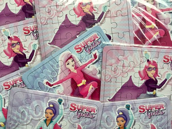 Supergirls / supermeiden puzzel