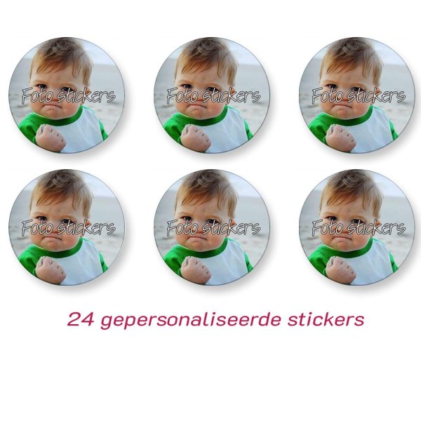 Je eigen foto sticker